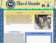 Tablet Screenshot of elkiesofalexander.com